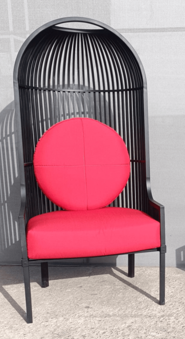 Geometrix Cage Lounge Chair - Bareeki