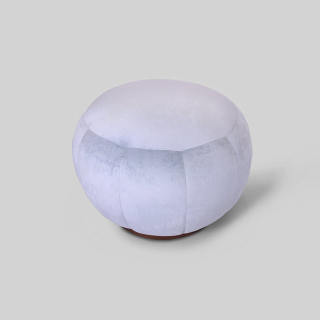 Grey Moonbeam Pouffe - Bareeki