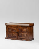 Hastin (Elephant) Shoe Cabinet Cum Bench - Bench - Bareeki