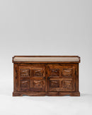 Hastin (Elephant) Shoe Cabinet Cum Bench - Bench - Bareeki