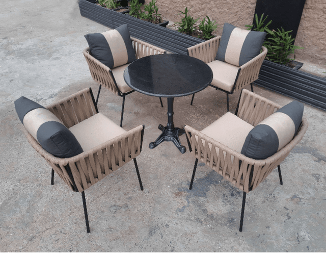 Hilltop Braid Woven Chair Set - Bareeki