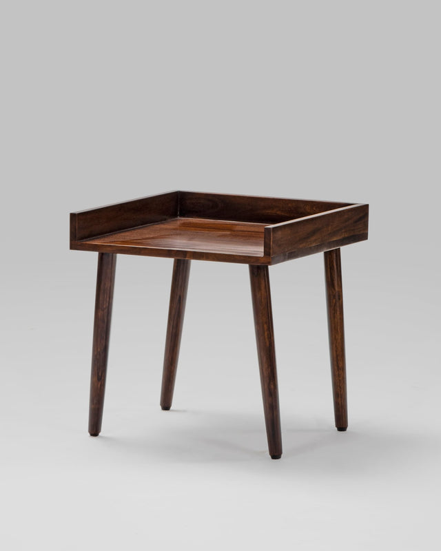 Iki Na Teak Side Table - Bedside Table - Bareeki