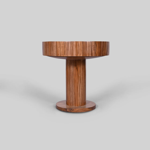 Minimalist Wood End Table - Bareeki