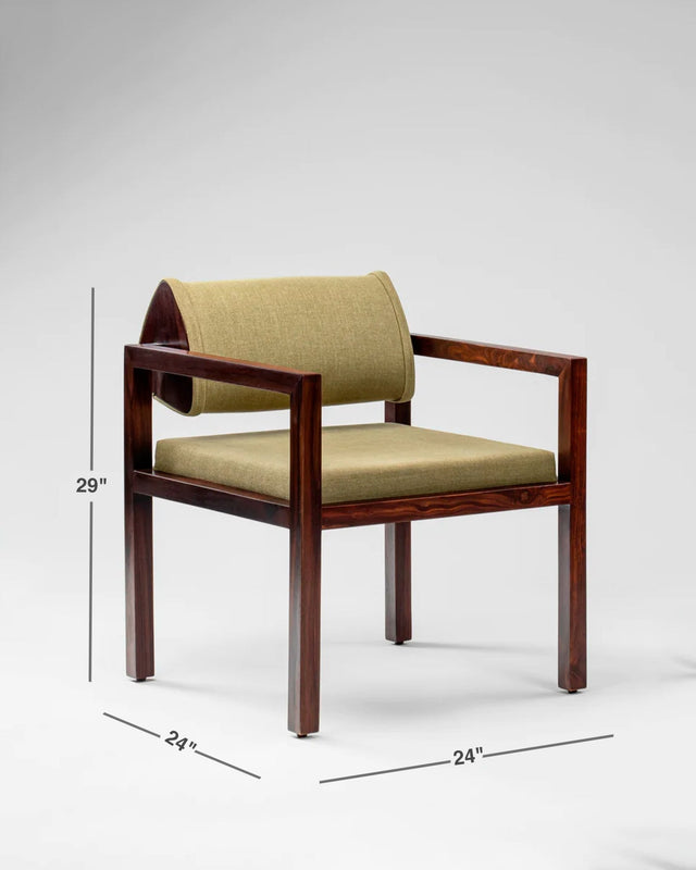 Minimarisuto Japandi Arm Chair - Chair - Bareeki