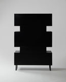 Nordic Helsinki Rattan Display & Cabinet - Cabinet - Bareeki