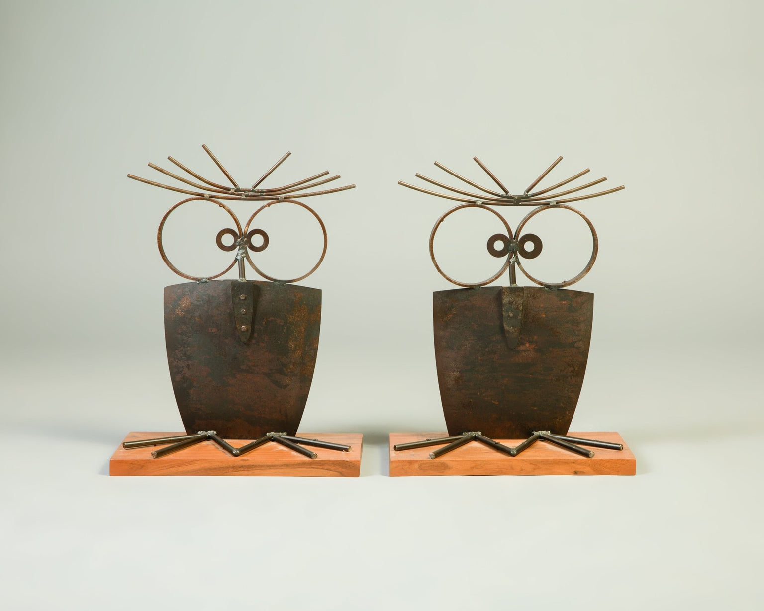 Owl Yard Art Sculpture