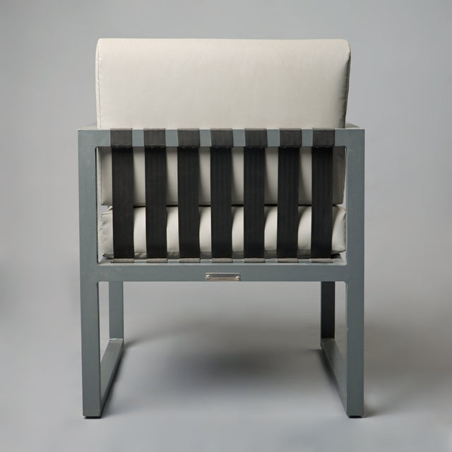 Repose Outdoor Square Arm Chair - Outdoor Chair - Bareeki