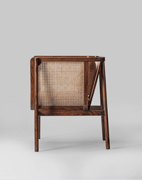 Rirakkusu Cane Lounge Chair - Chair - Bareeki