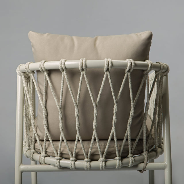 Rope Braided Patio Chair - Outdoor Chair - Bareeki