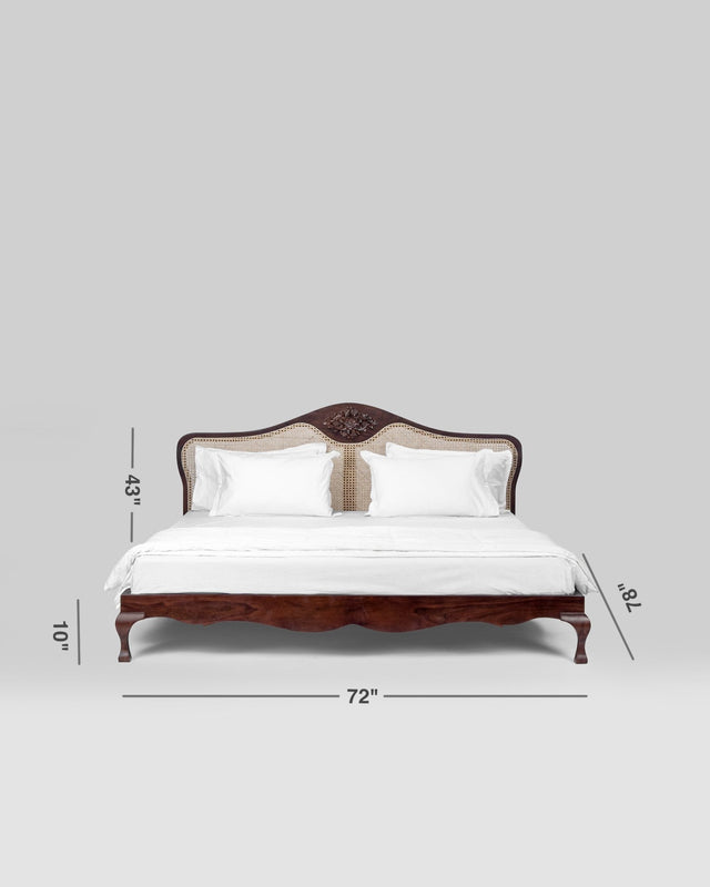 Rōyaru King Size Bed - Bed - Bareeki