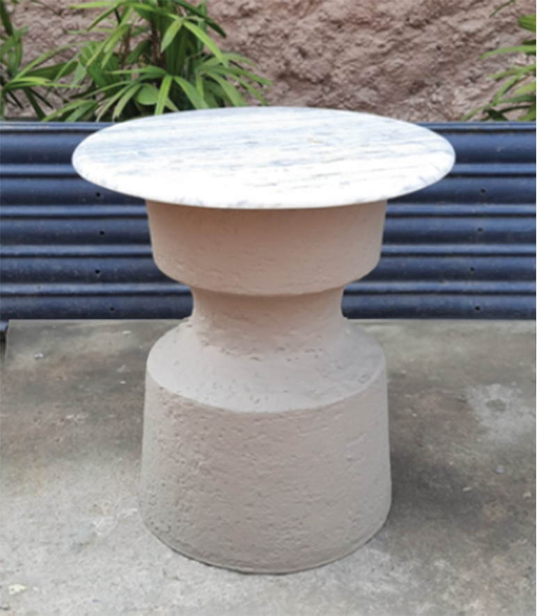 Pebblewood Contour Table