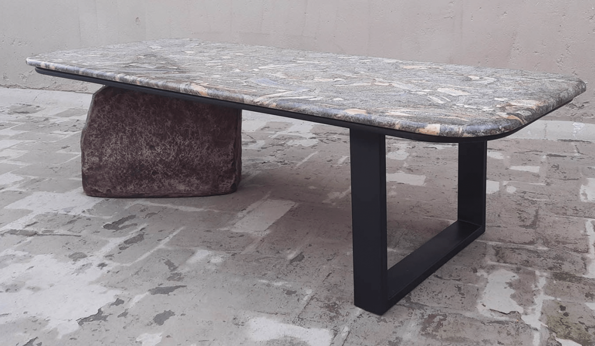 Sculpted Elegance Center Table