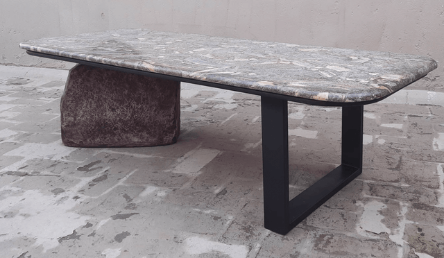 Sculpted Elegance Center Table - Bareeki