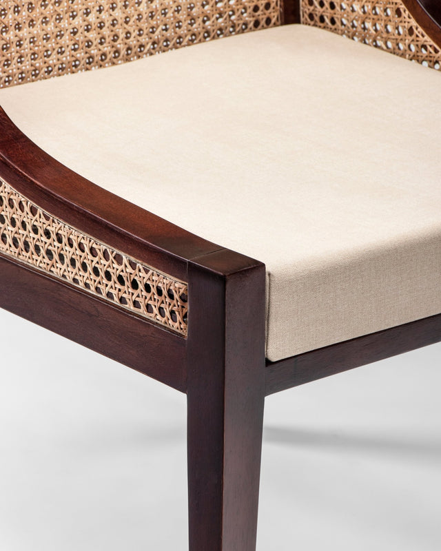 Shibui Cane Dining Chair - Chair - Bareeki