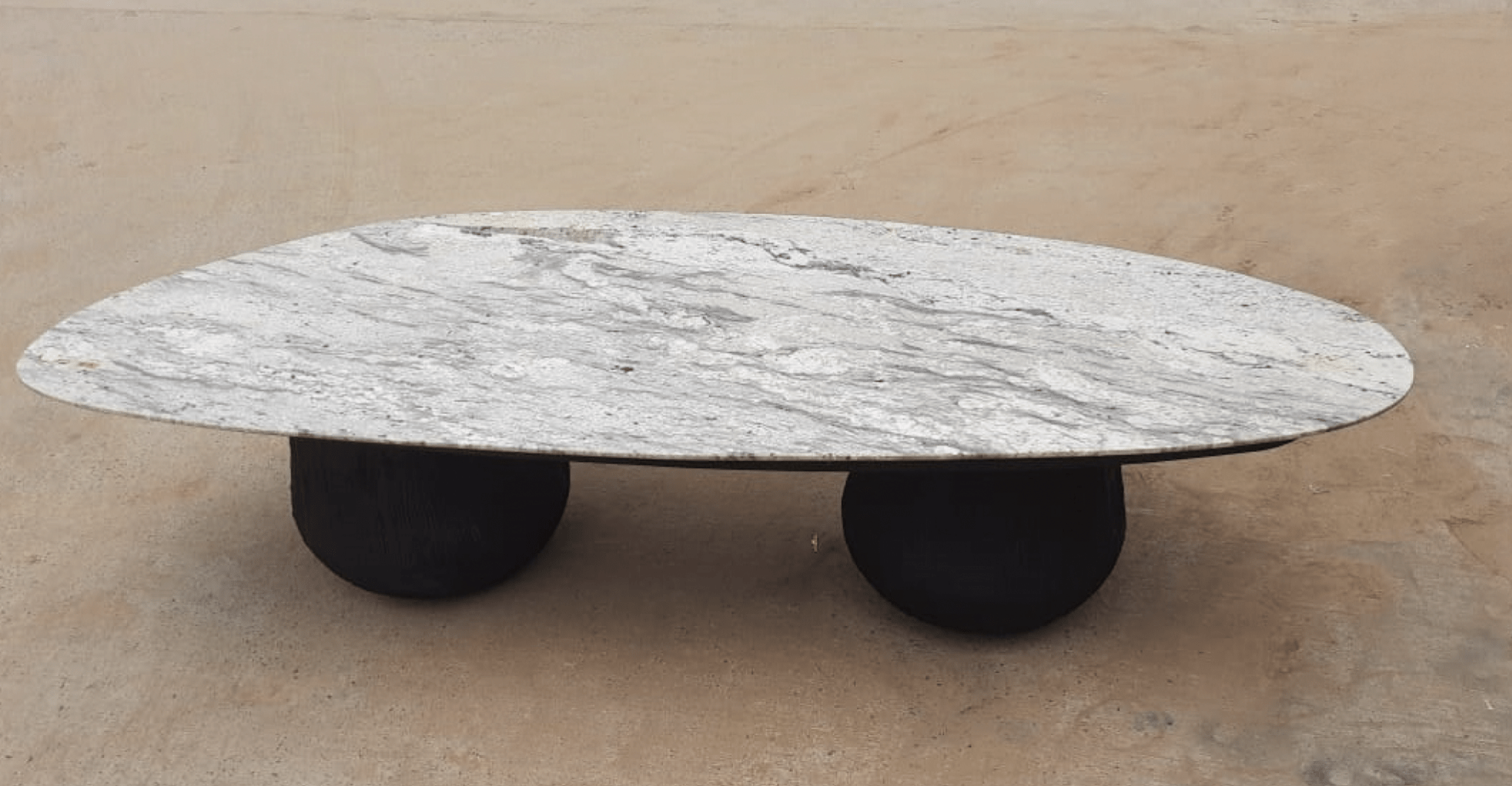 Slate Serenity Coffee Table