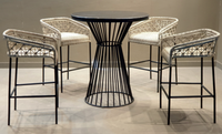 Lattice Luxe Table and Chair