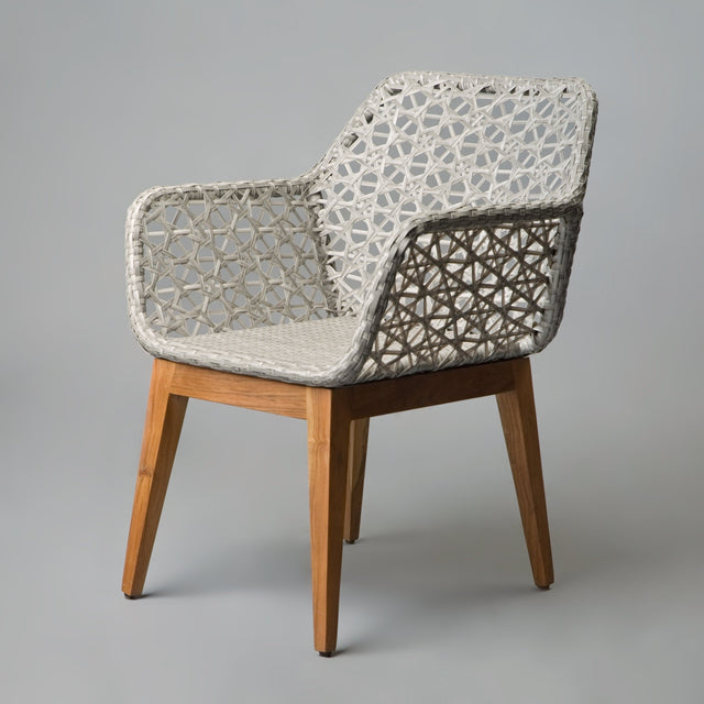 Wicker Mesh Woodland Chair - Outdoor Chair - Bareeki