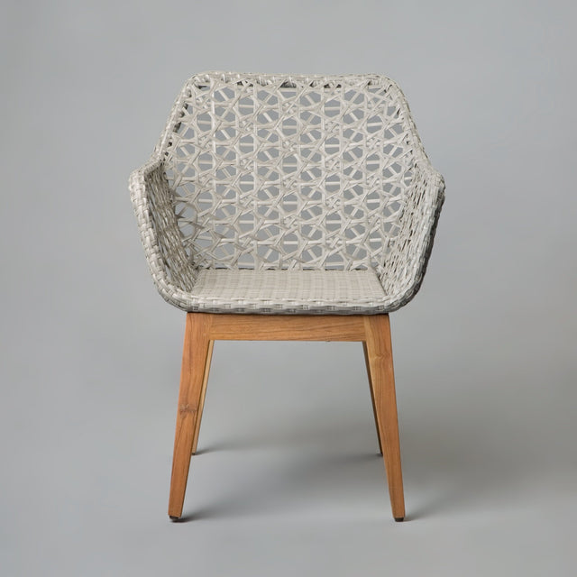 Wicker Mesh Woodland Chair - Outdoor Chair - Bareeki