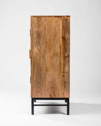 Woven Cane Two Door Sideboard - Sideboard - Bareeki